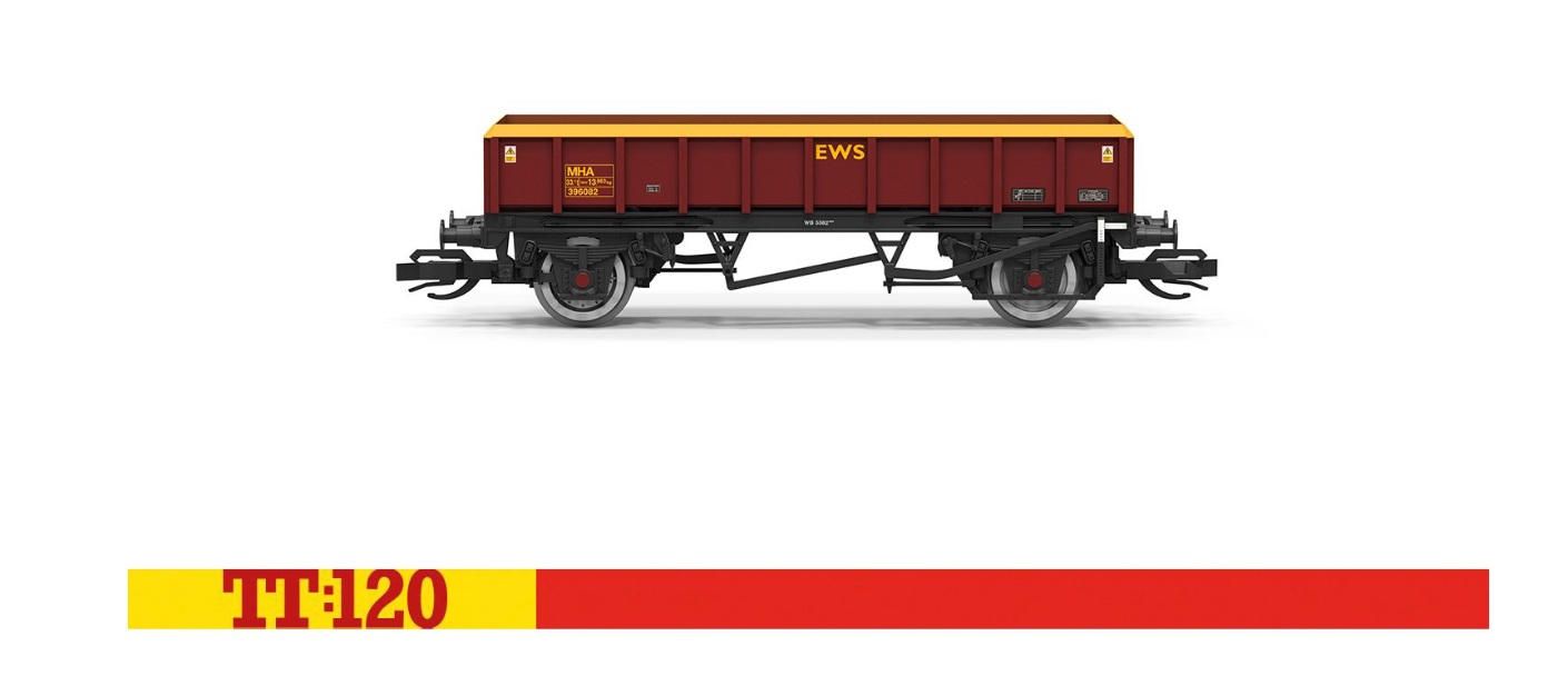 Hornby TT6050 - TT - Offene Güterwagen 'Coalfish', EWS, Ep. V